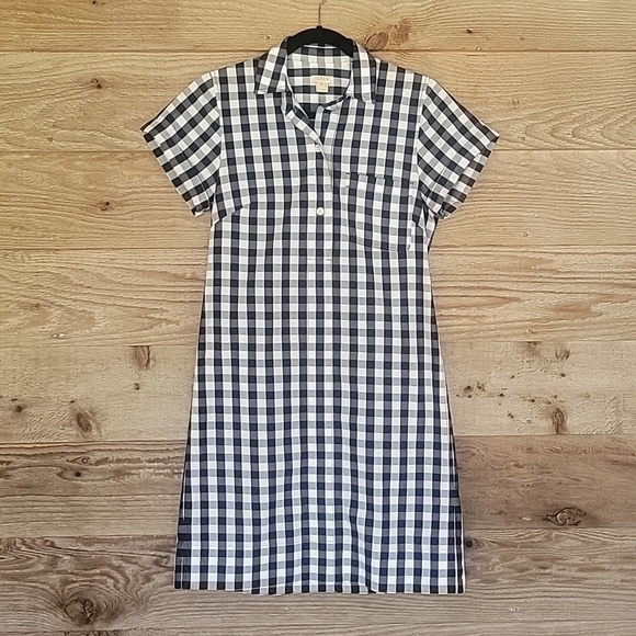 J. Crew Factory Dresses & Skirts - J. Crew Factory Size XSmall Black and White Gingham Dress